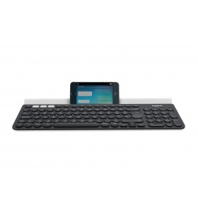 Logitech k780 tastaturi rf wireless + bluetooth qwertz germană gri, alb