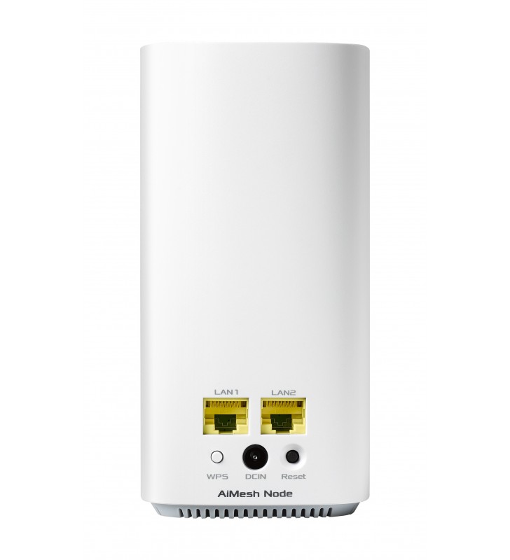Asus cd6(3-pk) router cu fir 2.5 gigabit ethernet,5 gigabit ethernet alb