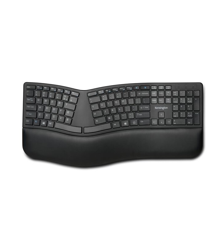 Kensington pro fit ergo tastaturi rf wireless + usb qwertz germană negru