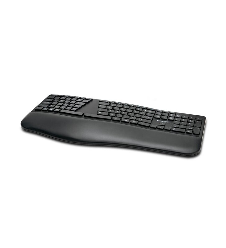 Kensington pro fit ergo tastaturi rf wireless + usb qwertz germană negru