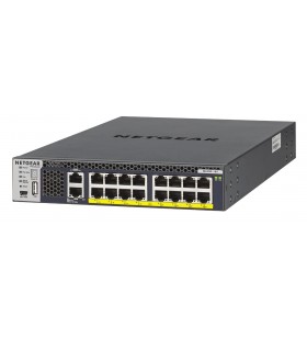 Netgear m4300-16x gestionate l3 10g ethernet (100/1000/10000) negru 1u power over ethernet (poe) suport