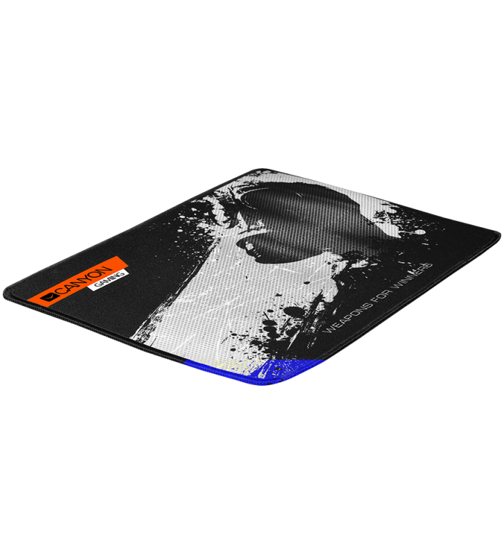 Canyon gaming mouse pad, 350x250x3mm, 0.16kg, black