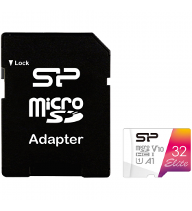 Silicon power memory card elite micro sdhc 32gb uhs-i a1 v10