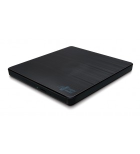 Hitachi-lg slim portable dvd-writer unități optice negru dvd±rw