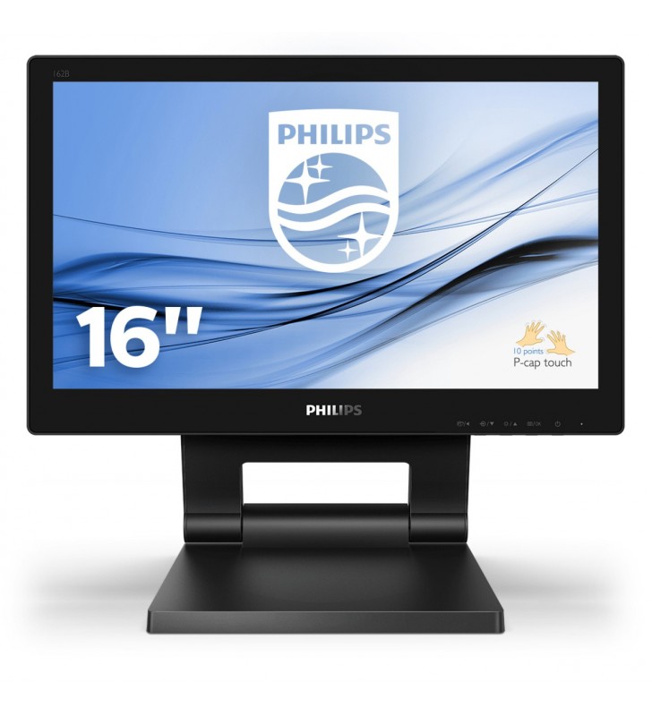 Philips 162b9t/00 monitoare lcd 39,6 cm (15.6") 1366 x 768 pixel negru