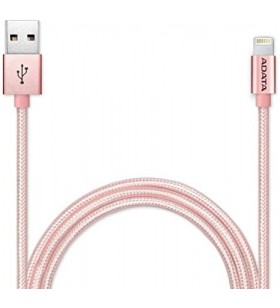 Adata amfial-100cmk-crg adata sync and charge lightning cable, usb, mfi (iphone, ipad, ipod), rose gold