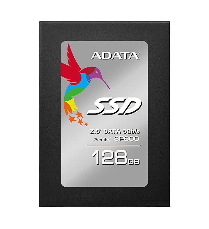 Adata asp600s3-128gm-c ssd adata premier pro sp600 128gb sata3, 500/150mbs, iops 40/30k