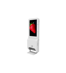Prestigio ids totem sanitizer 21.5" ips, fhd 1080x1920, os android 7.1.1 with pc:rk3288 /4gb /16gb emmc, 2mp cam, 50cm temp detect, 3l auto hand wash, speaker 2x5w, pillar & base stand