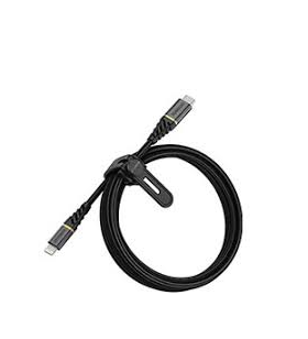 Otterbox premium cable usb/clightning 2m usbpd black