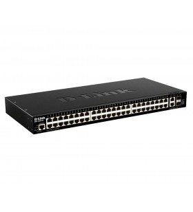 D-link dgs-1520-52 switch-uri gestionate l3 10g ethernet (100/1000/10000) 1u negru