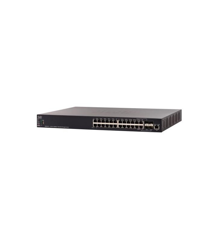 Cisco sx550x-24 24-port 10gbase-t stackable managed switch
