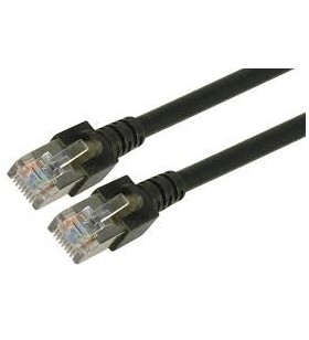 Cat 5e sf-utp patch cable 1m/black