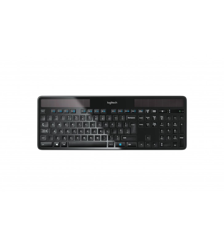 Logitech k750 tastaturi rf fără fir qwerty spaniolă negru