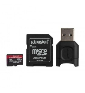 128gb microsdxc react plus/sdcr2 with adapter + mlpm reader
