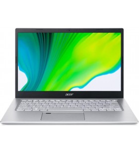 Laptop acer 14' aspire 5 a514-54, fhd, procesor intel® core™ i5-1135g7 (8m cache, up to 4.20 ghz), 8gb ddr4, 256gb ssd, intel iris xe, win 10 pro, pure silver