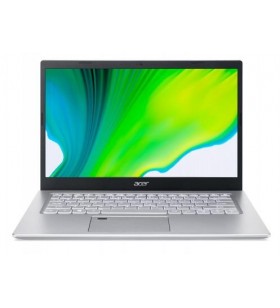Laptop acer 14' aspire 5 a514-54, fhd, procesor intel® core™ i3-1115g4 (6m cache, up to 4.10 ghz), 8gb ddr4, 256gb ssd, gma uhd, win 10 pro, pure silver