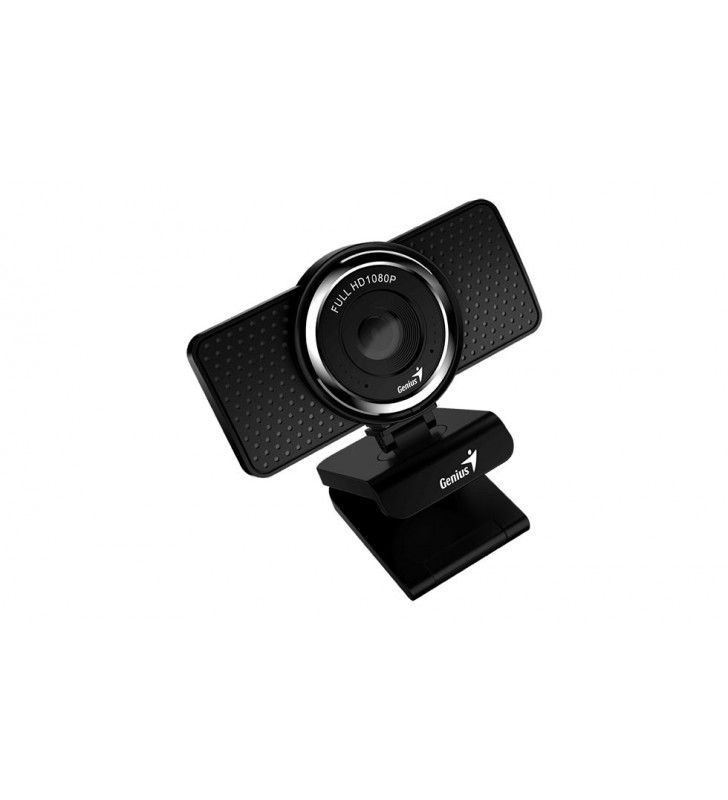Camera web genius  senzor 1080p full-hd cu rezolutie video 1920x1080, ecam 8000, microfon stereo, black "32200001406" (include timbru verde 0.1 lei)