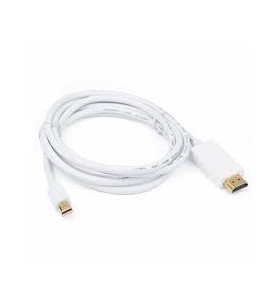 Mdp 1.2 to hdmi cable 1m white/m/m audio gold