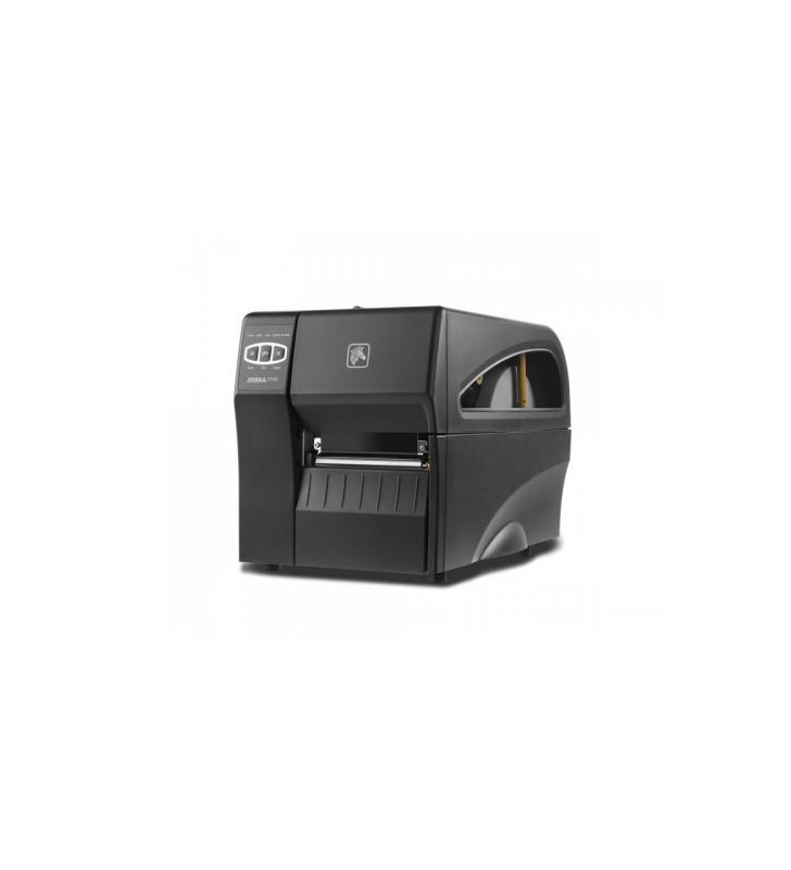 Dt printer zt220 300 dpi, euro and uk cord, serial, usb, int 10/100