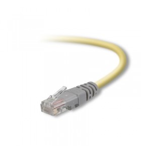 Belkin utp cat5e 3m cabluri de rețea galben u/utp (utp)