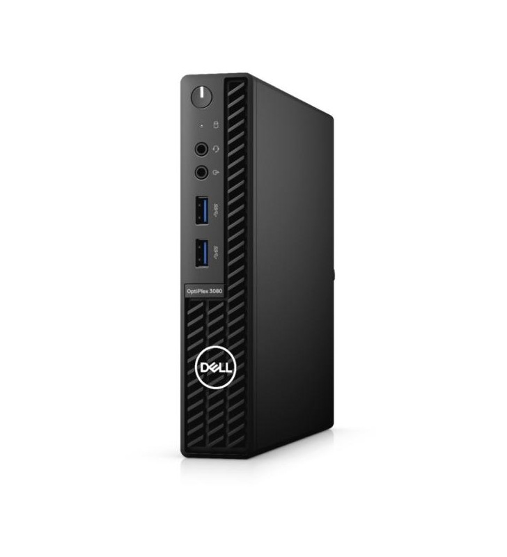 Dell optiplex 3080 mff,intel core i5-10500t(6 cores/12mb/12t/2.3ghz to 3.8ghz),8gb(1x8)ddr4,256gb(m.2)nvme ssd,nodvd,intel integrated graphics,intel 3165 802.11ac dual band(1x1)+bth 4.2,dell mouse-ms116,dell keyboard-kb216,win10pro,3yr nbd
