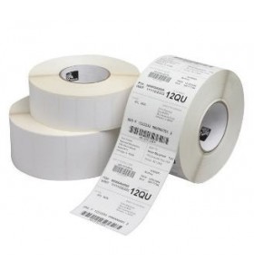 Label, paper, 89x38mm thermal transfer, z-perform 1000t, uncoated, permanent adhesive, 25mm core