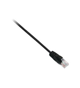 V7 0.3m rj-45 m/m cabluri de rețea negru 0,3 m cat6 u/utp (utp)