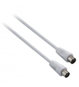 V7 coax-coax 1.5m cabluri coaxiale 1,5 m iec/coax alb