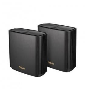 Asus zenwifi ax (xt8) router wireless gigabit ethernet tri-band (2.4 ghz / 5 ghz / 5 ghz) negru