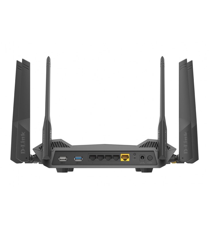 D-link dir-x5460 router cu fir gigabit ethernet negru