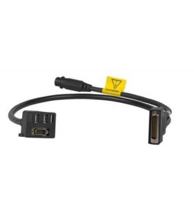 Cable vehicle cradle/power/usb/serial in