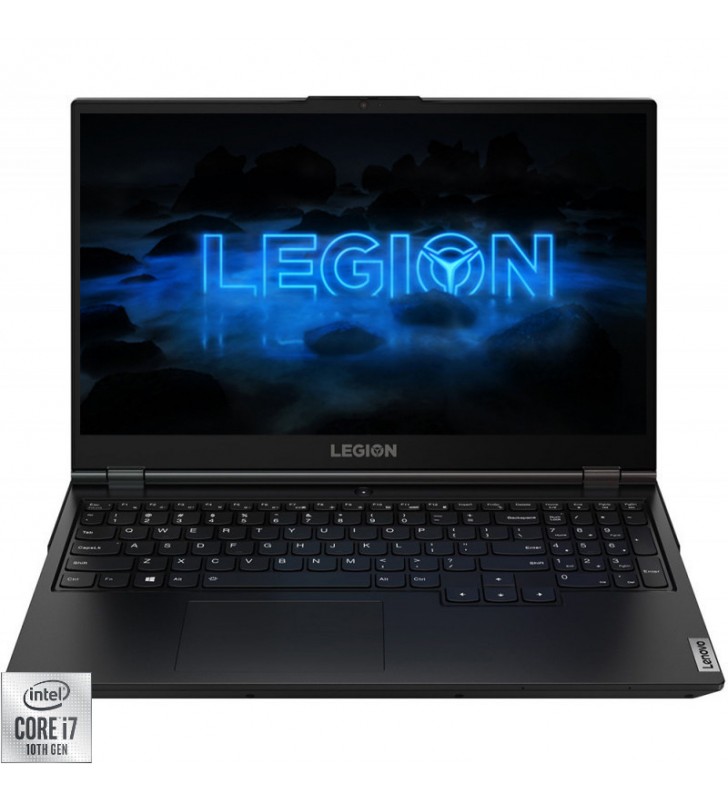 Laptop lenovo gaming 15.6' legion 5 15imh05h, fhd ips 120hz, procesor intel® core™ i7-10750h (12m cache, up to 5.00 ghz), 16gb ddr4, 1tb ssd, geforce gtx 1660 ti 6gb, no os, phantom black, 4-zone rgb