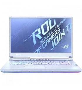 Laptop asus rog strix g17 g712lu-h7023, intel core i7-10750h, 17.3inch, ram 16gb, ssd 512gb, nvidia geforce gtx 1660ti 6gb, no os, glacier blue