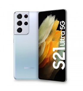 Samsung galaxy s21 ultra 5g sm-g998b 17,3 cm (6.8") dual sim android 11 usb tip-c 16 giga bites 512 giga bites 5000 mah argint