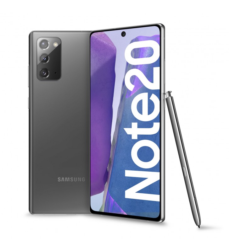 Samsung galaxy note20 sm-n980f 17 cm (6.7") android 10.0 4g usb tip-c 8 giga bites 256 giga bites 4300 mah gri