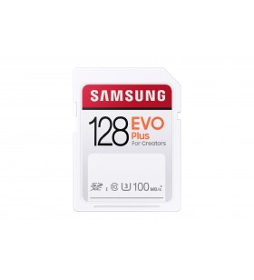 Samsung evo plus memorii flash 128 giga bites sdhc uhs-i clasa 10
