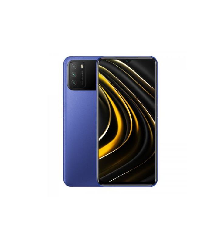 Telefon mobil xiaomi poco m3 dual sim, 64gb, 4gb ram, 4g, cool blue