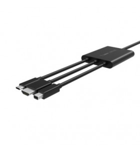 Belkin b2b169 cable gender changer hdmi + usb mini displayport negru