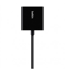 Belkin b2b137-blk adaptor pentru cabluri video hdmi vga (d-sub) negru
