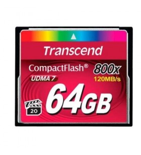 Memory card transcend compact flash 800x 64gb