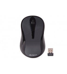 Mouse a4tech laptop sau pc, wireless, optic, 1000 dpi, butoane/scroll 3/1, gri lucios, "g3-280a-gg" (include tv 0.15 lei)