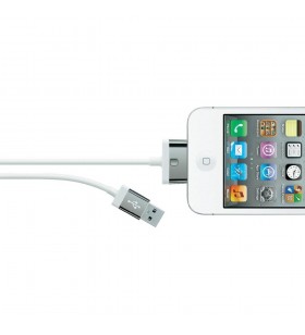 Belkin f8j041cw2m-wht cabluri pentru telefoanele mobile alb 2 m usb a apple 30-pin