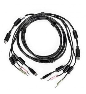 Vertiv avocent cbl0122 cabluri kvm negru 1,8 m