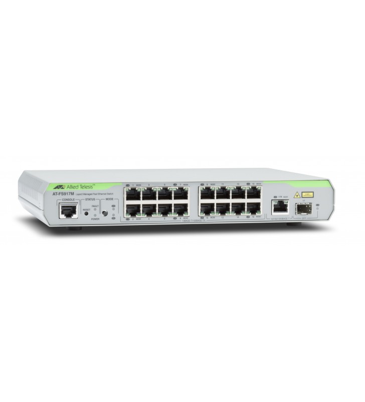 Allied telesis at-fs917m-50 gestionate l2 fast ethernet (10/100) gri