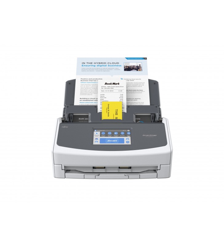 Fujitsu scansnap ix1600 scaner alimentare adf + manuală 600 x 600 dpi a4 negru, alb