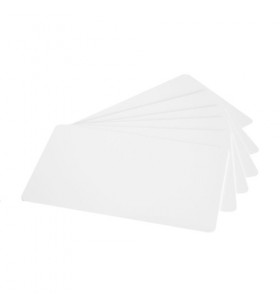 Pvc cards white perforated h/box 500 size 86x54x0.76mm