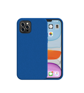 Husa de protectie ecologica next one pentru iphone 12 mini, albastru