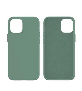 Husa de protectie next one pentru iphone 12 mini, silicon, verde