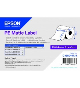 Epson c33s045734 etichete pentru imprimante alb