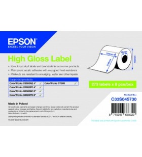 Epson c33s045730 etichete pentru imprimante alb eticheta imprimantă auto-adezivă